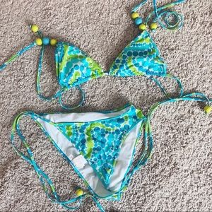 Milly Cabana String beads bikini